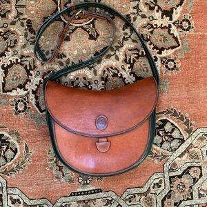 Vintage Cloetta Leather Saddle Bag